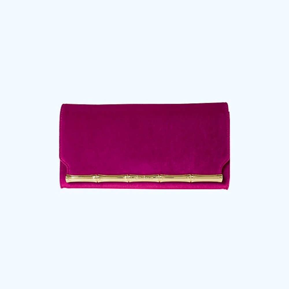 Lilly Pulitzer Bamboo Clutch